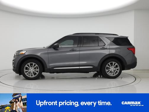 Gray 2023 Ford Explorer XLT