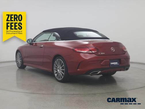 Red 2017 Mercedes-Benz C-Class