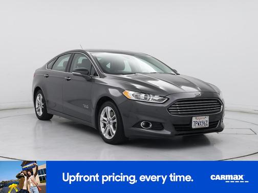 Gray 2016 Ford Fusion Energi Titanium