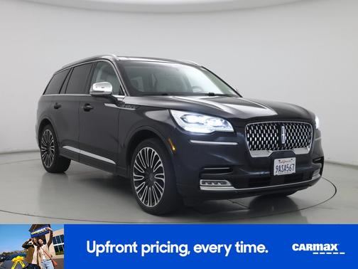 Black 2022 Lincoln Aviator Black Label