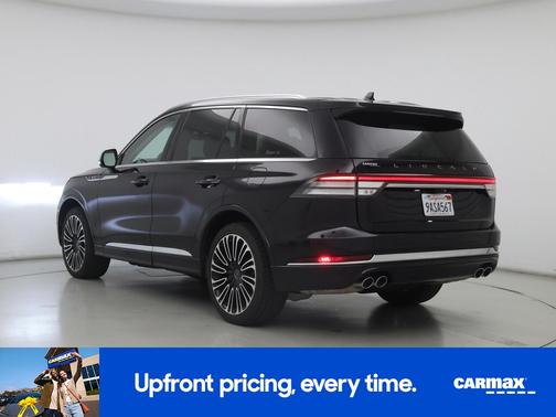 Black 2022 Lincoln Aviator Black Label