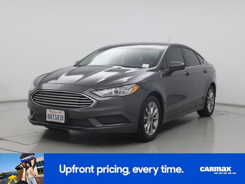 Silver 2017 Ford Fusion SE