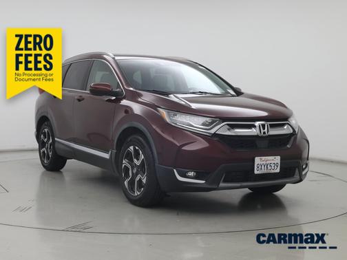 Red 2018 Honda CR-V Touring