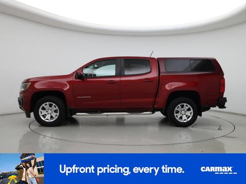 Red 2022 Chevrolet Colorado LT