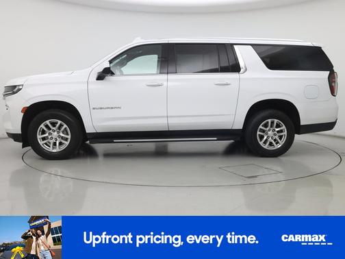 White 2022 Chevrolet Suburban LT