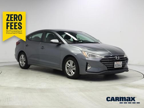 Gray 2019 Hyundai ELANTRA SEL