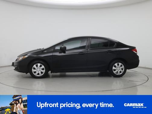 Black 2015 Honda Civic LX
