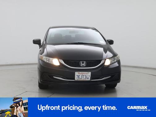Black 2015 Honda Civic LX