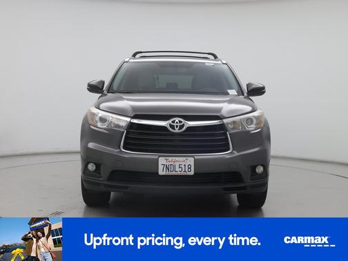 Gray 2015 Toyota Highlander XLE