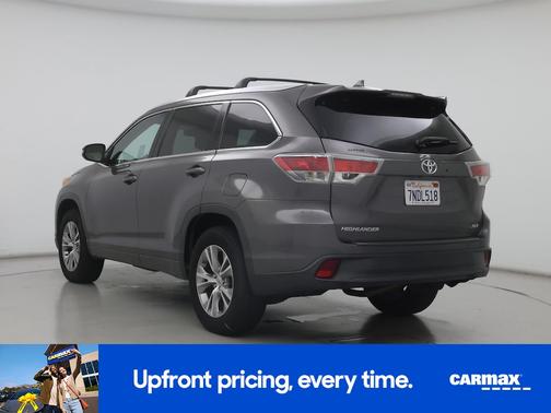 Gray 2015 Toyota Highlander XLE