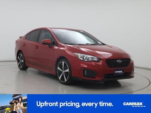 Red 2017 Subaru Impreza Sport