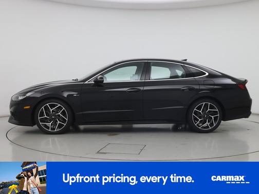 Black 2021 Hyundai SONATA N Line