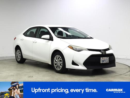 White 2017 Toyota Corolla LE