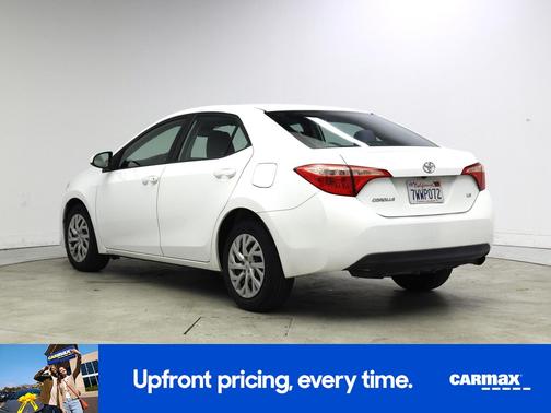 White 2017 Toyota Corolla LE