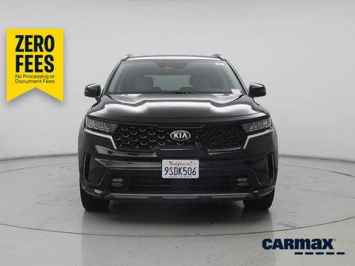 Black 2021 Kia Sorento EX