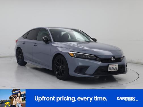 Blue 2024 Honda Civic Sport