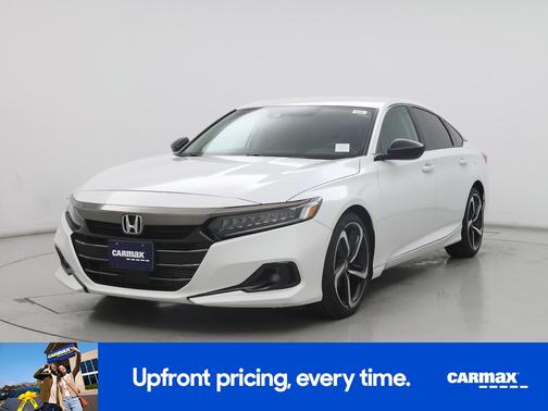 White 2021 Honda Accord Sport SE