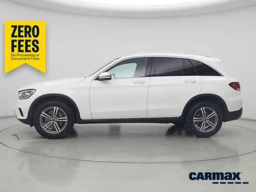 White 2021 Mercedes-Benz GLC 300