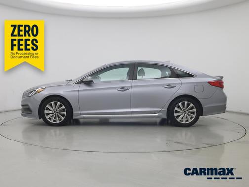 Gray 2017 Hyundai SONATA Sport