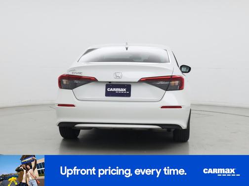 White 2023 Honda Civic EX