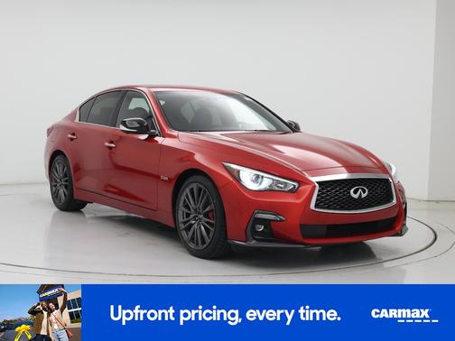 Red 2019 INFINITI Q50 Red Sport 400