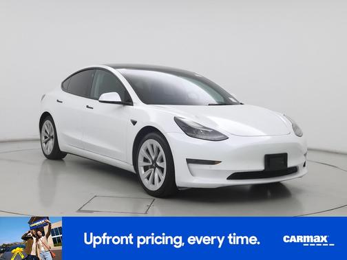 White 2021 Tesla Model 3 Standard Range Plus