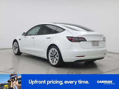 White 2021 Tesla Model 3 Standard Range Plus