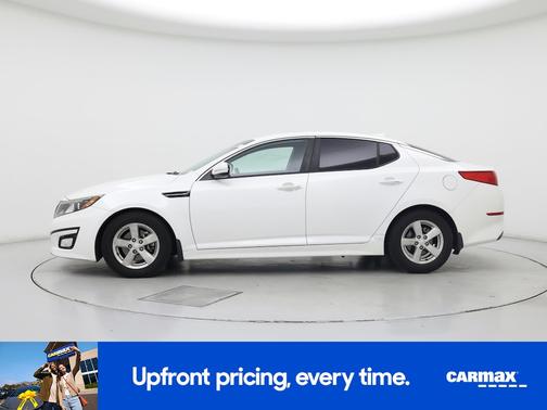 White 2015 Kia Optima LX