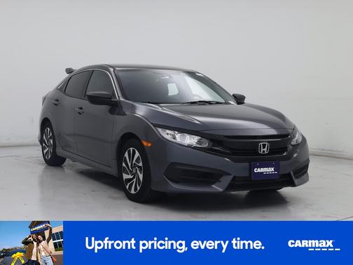 Gray 2017 Honda Civic LX