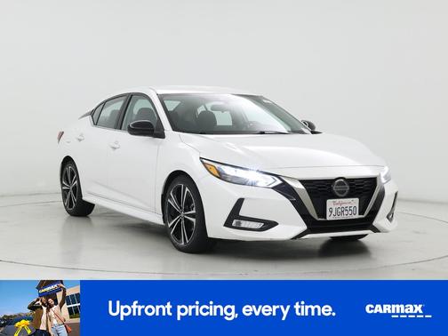 White 2023 Nissan Sentra SR