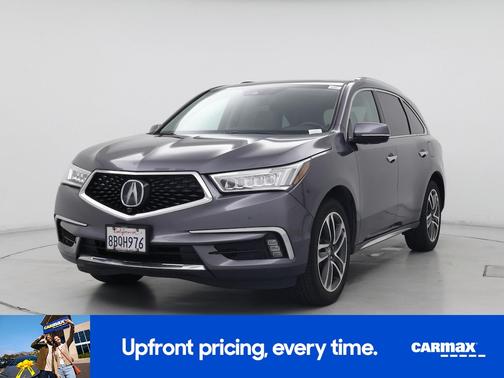 Gray 2017 Acura MDX Advance