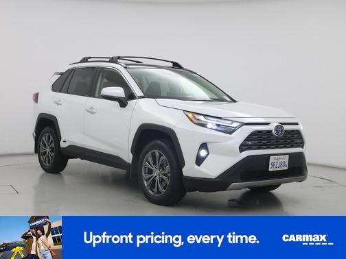 White 2024 Toyota RAV4 Hybrid Limited