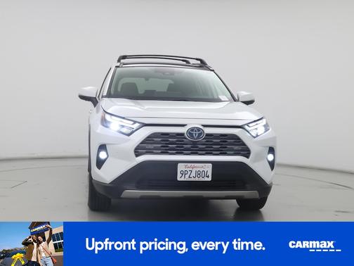 White 2024 Toyota RAV4 Hybrid Limited