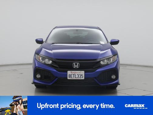 Blue 2018 Honda Civic Sport