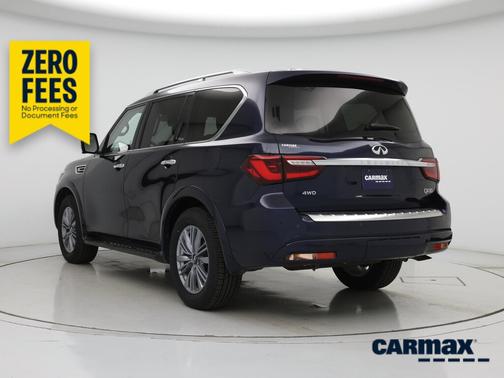 Blue 2024 INFINITI QX80 Luxe
