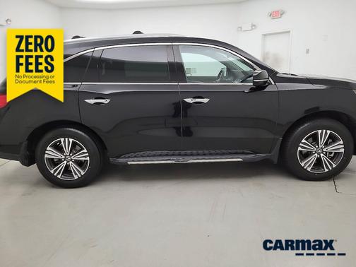 Black 2018 Acura MDX