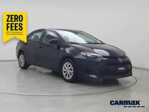 Blue 2019 Toyota Corolla LE