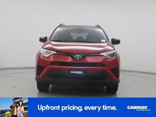 Red 2017 Toyota RAV4 LE