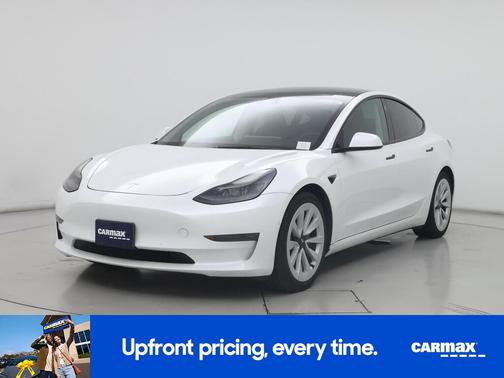 White 2022 Tesla Model 3 Long Range