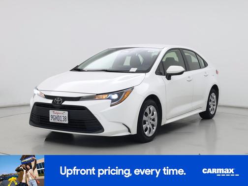 White 2023 Toyota Corolla LE