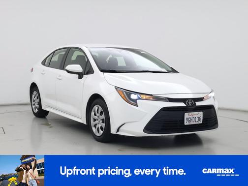 White 2023 Toyota Corolla LE