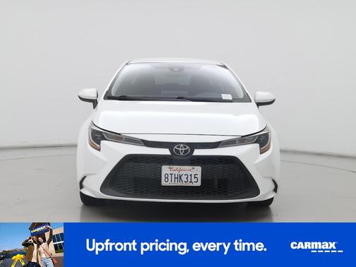 White 2021 Toyota Corolla LE