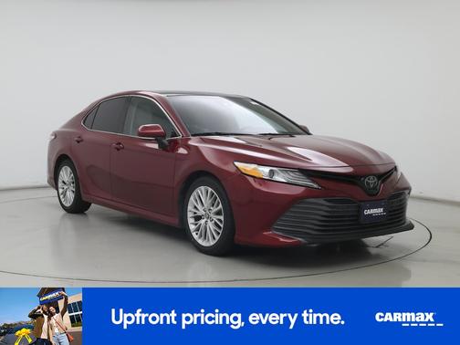 Red 2020 Toyota Camry XLE