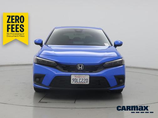 Blue 2022 Honda Civic Sport Touring