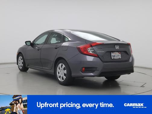 Gray 2018 Honda Civic LX