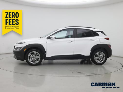 White 2023 Hyundai KONA SEL