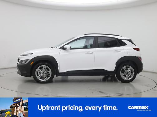 White 2023 Hyundai KONA SEL