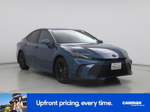 Blue 2025 Toyota Camry SE