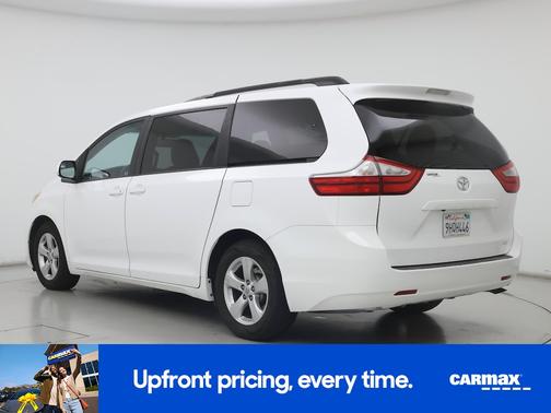White 2015 Toyota Sienna LE