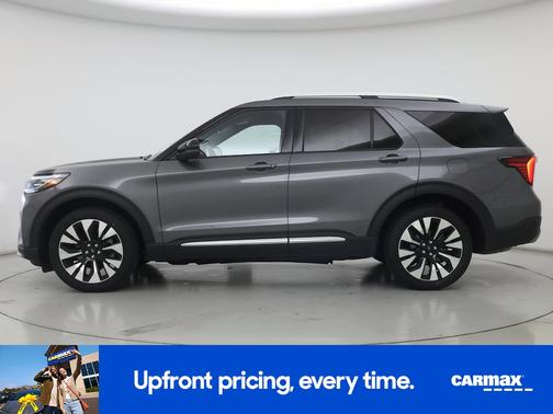 Gray 2025 Ford Explorer Platinum